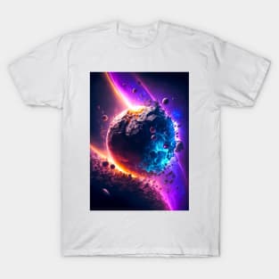 Cosmic Whirlwind: Enchanted Landscapes T-Shirt